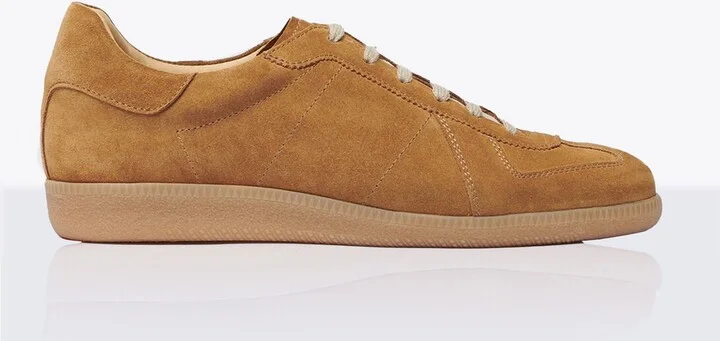 Scarosso Hans Suede Sneakers - Man Sneakers Camel Eu - 39