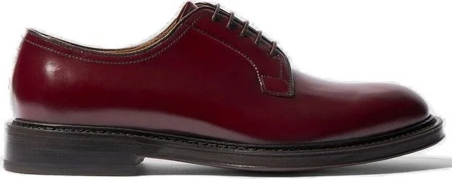 Scarosso Harry Round-Toe Derby Shoes