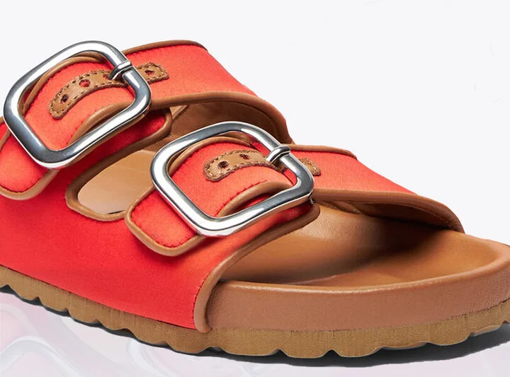 Scarosso Isa Satin Sandals - Woman Sandals Orange Eu - 36 - Image 2