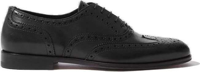 Scarosso Judy Round-Toe Lace-Up Brogues
