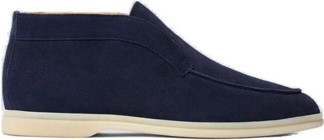 Scarosso Leonardo Round-Toe Ankle Boots
