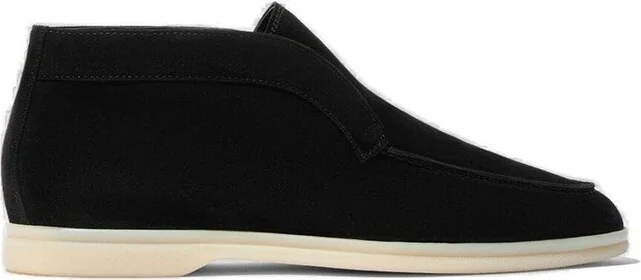 Scarosso Leonardo Round-Toe Ankle Boots