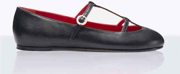 Scarosso Linda I Ballerina Flats - Woman Flats Black Eu - 38
