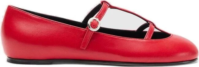 Scarosso Linda I Round-Toe Ballerina Shoes