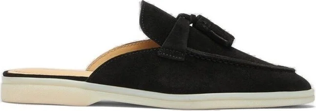 Scarosso Lucrezia Tassel-Detailed Slip-On Mules