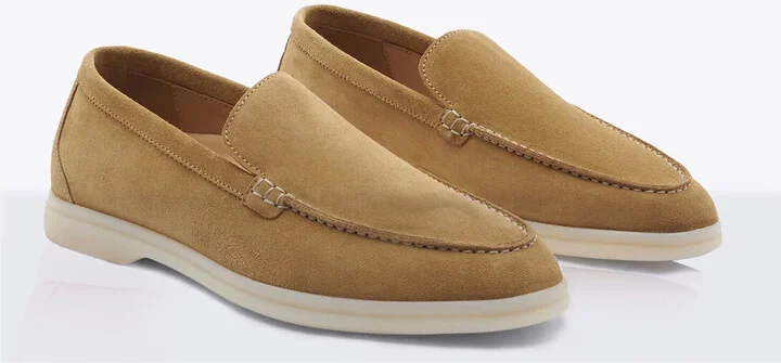Scarosso Ludovica Suede Loafers - Woman Loafers Beige Eu - 37 - Image 3