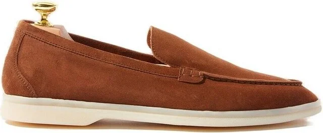 Scarosso Ludovico Round-Toe Slip-On Loafers