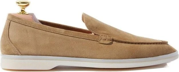 Scarosso Ludovico Round-Toe Slip-On Loafers