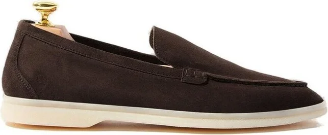 Scarosso Ludovico Round-Toe Slip-On Loafers