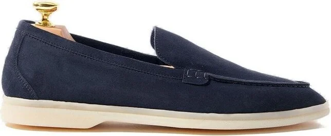 Scarosso Ludovico Round-Toe Slip-On Loafers