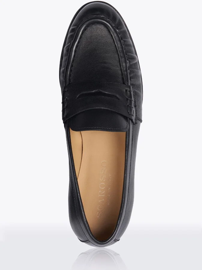 Scarosso Mar Penny Loafers - Woman Loafers Black Eu - 39.5 - Image 4
