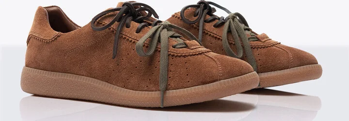 Scarosso Mariate Suede Sneakers - Woman Sneakers Brown Eu - 37.5 - Image 3