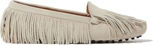 Scarosso Maya Fringed Loafers