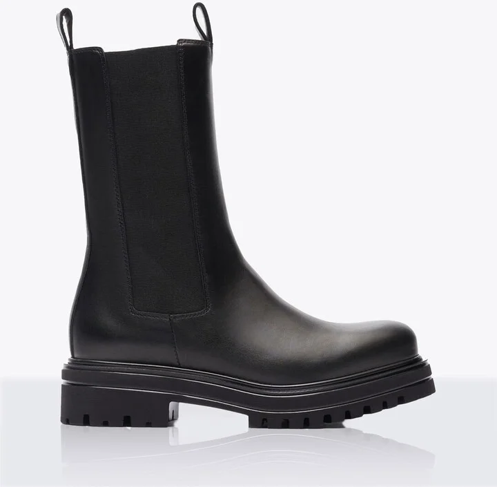 Scarosso Naomi Chelsea Boots - Woman Boots Black Eu - 38