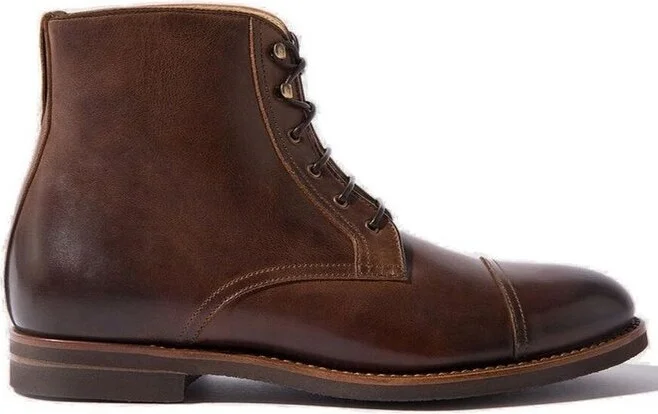 Scarosso Paolo Lace-Up Ankle Boots