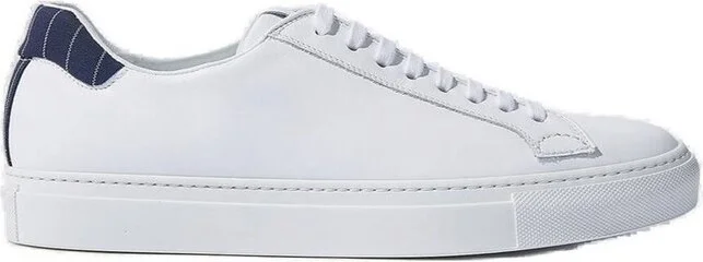 Scarosso Pinstripe-Counter Lace-Up Sneakers