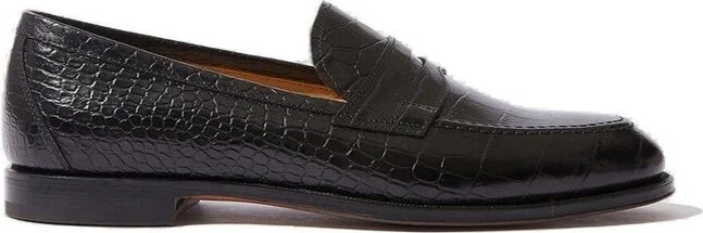 Scarosso Stefano Embossed Loafers
