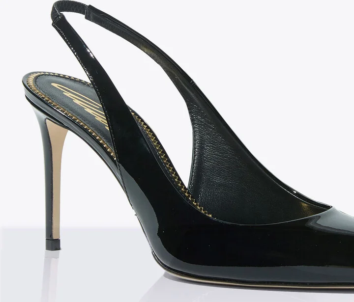 Scarosso Sutton Patent Pumps - Woman Heels Black Eu - 38 - Image 2
