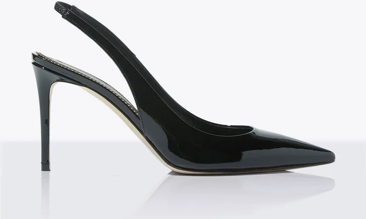 Scarosso Sutton Patent Pumps - Woman Heels Black Eu - 38