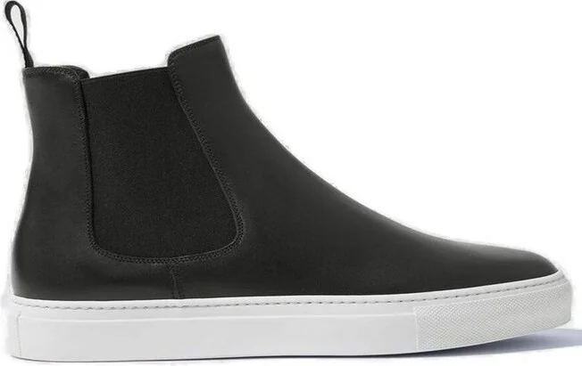Scarosso Tommaso Round-Toe Chelsea Boots