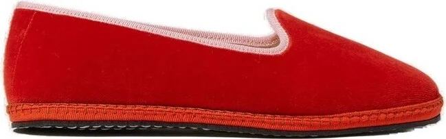 Scarosso Valentina Slip-On Velvet Slippers