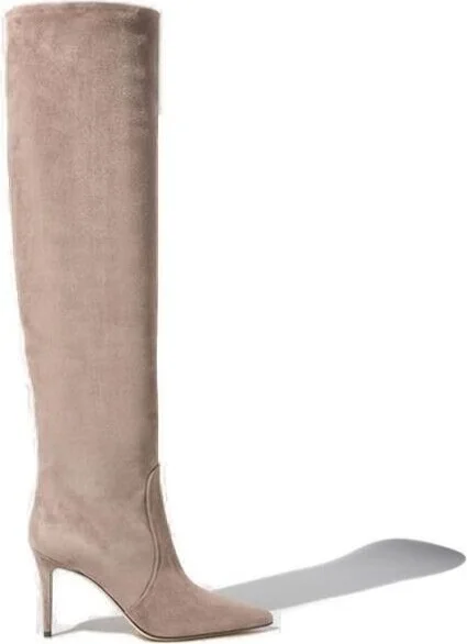 Scarosso X Brian Atwood Carra Knee-Length Boots