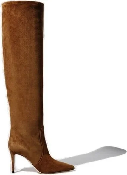 Scarosso X Brian Atwood Carra Knee-Length Boots