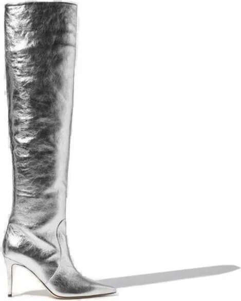 Scarosso X Brian Atwood Carra Knee-Length Boots