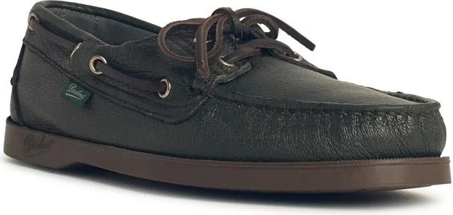 Scarpa 'barth' In Green Leather - Image 2