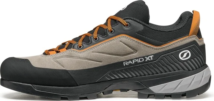 Taupe/Rust Orange