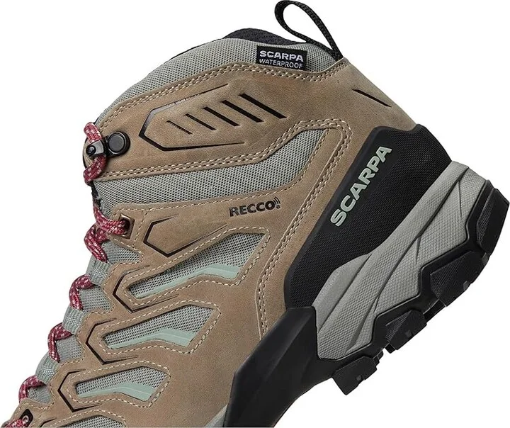 Scarpa Moraine Mid WP Women's Shoes Mineral 1 : EU 38 (US Women's 7) B - Medium, Leather - Image 7
