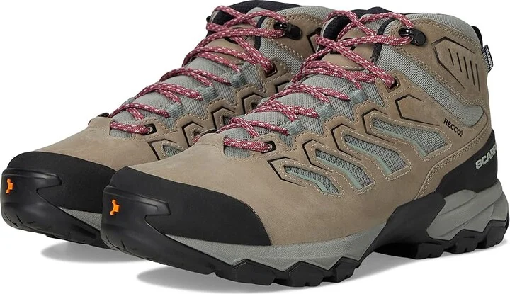 Scarpa Moraine Mid WP Women's Shoes Mineral 1 : EU 38 (US Women's 7) B - Medium, Leather