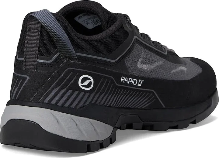 Scarpa Rapid LT Men's Shoes Anthracite/Gray : EU 41.5 (US Men's 8.5) D - Medium, Textile - Image 4