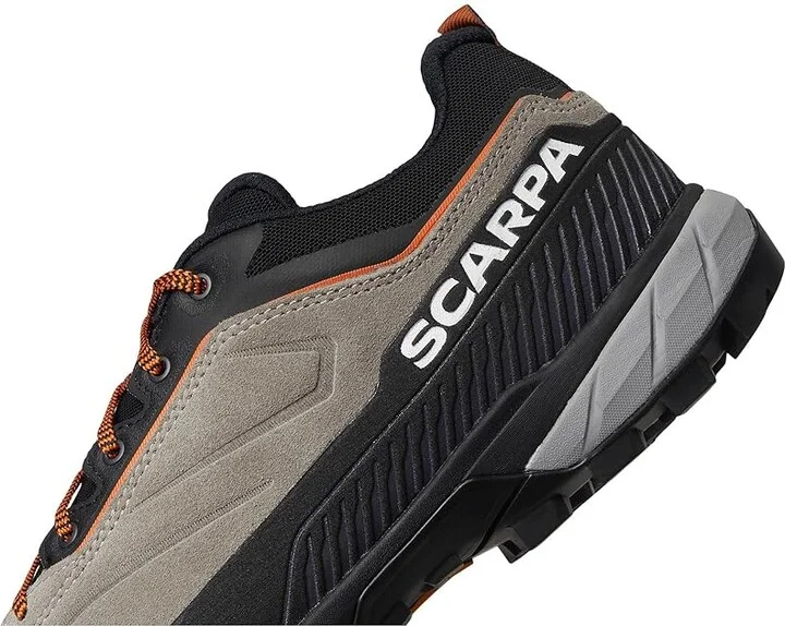 Scarpa Rapid XT Men's Climbing Shoes Taupe/Rust Orange : EU 40 (US Men's 7.5) D - Medium, Suede - Image 7