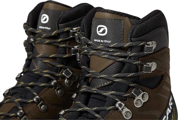 Scarpa Ribelle HD Men's Hiking Boots Cocoa/Moss : EU 39.5 (US Men's 7) D - Medium, Leather/Synthetic/Textile - Image 6