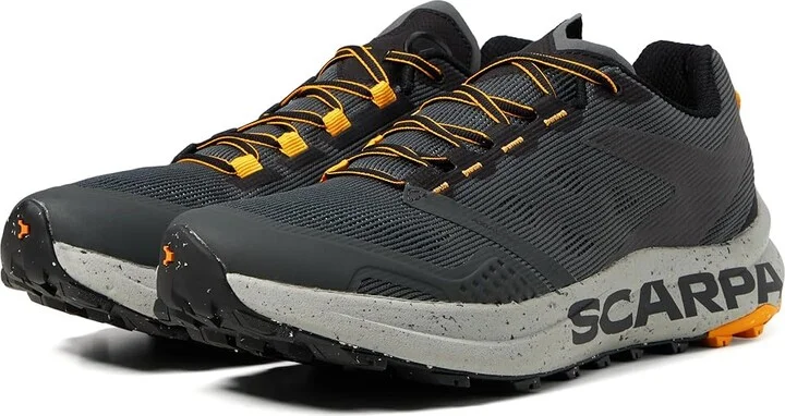 Scarpa Spin Planet Men's Shoes Anthracite/Saffron : EU 40 (US Men's 7.5) D - Medium, Rubber/Synthetic