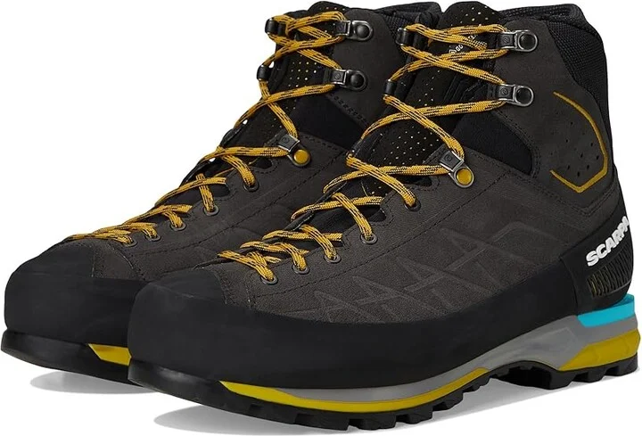 Scarpa Zodiac Tech GTX Men's Boots Anthracite/Sulphur : EU 39.5 (US Men's 7) D - Medium, Leather/Suede