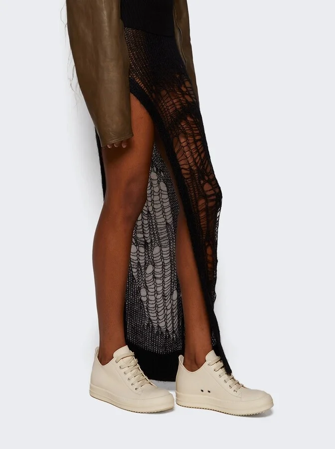 Scarpe In Pelle Low Sneakers