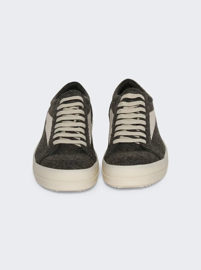 Scarpe In Pelle Vintage Sneakers Bosco And Milk