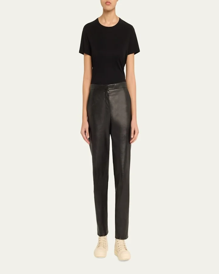 Scarpe Leather Low-Top Sneakers - Image 2