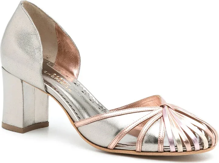Scarpin metallic-finish pumps - Image 2