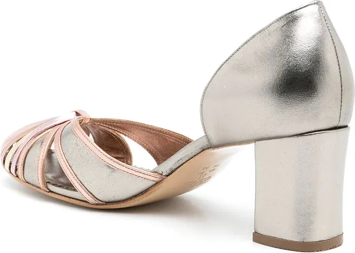 Scarpin metallic-finish pumps - Image 3