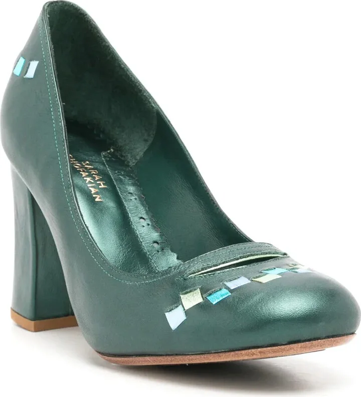 Scarpin Moulins 70mm leather pumps - Image 2