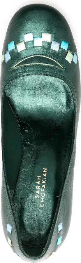 Scarpin Moulins 70mm leather pumps - Image 4