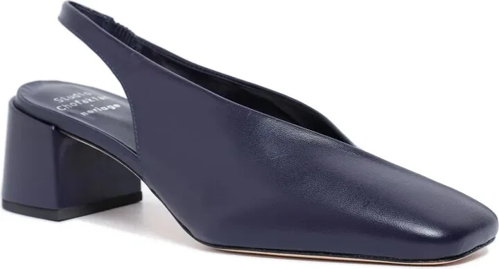 Scarpin Studio 45mm leather pumps - Image 2