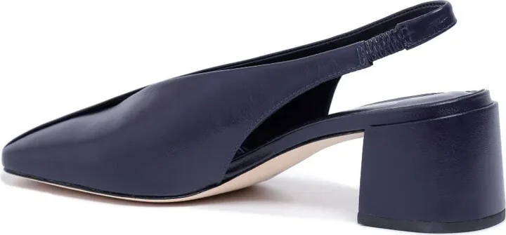 Scarpin Studio 45mm leather pumps - Image 3