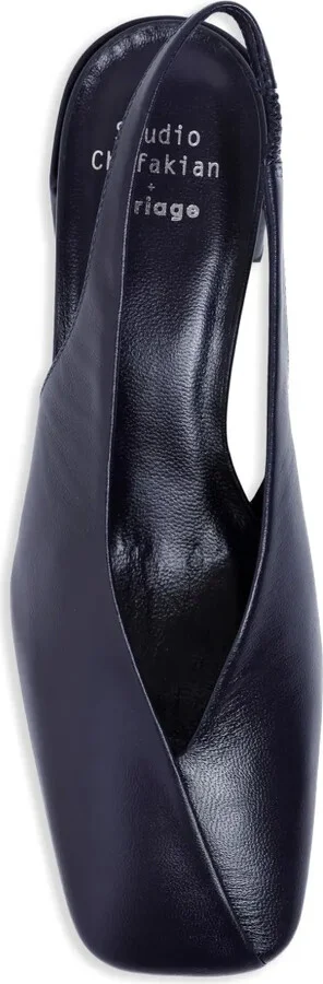 Scarpin Studio 45mm leather pumps - Image 4