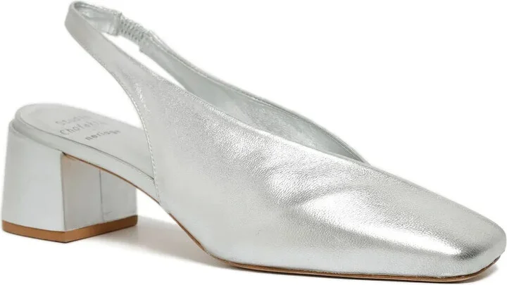 Scarpin Studio 45mm leather pumps - Image 2