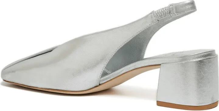 Scarpin Studio 45mm leather pumps - Image 3