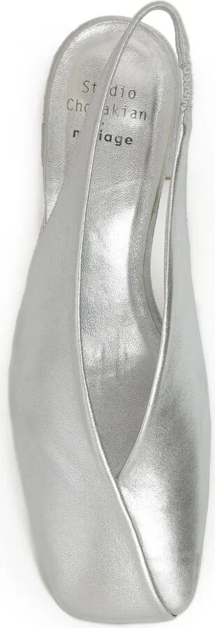 Scarpin Studio 45mm leather pumps - Image 4